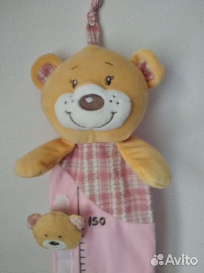 Ростомер текстильный Мишка