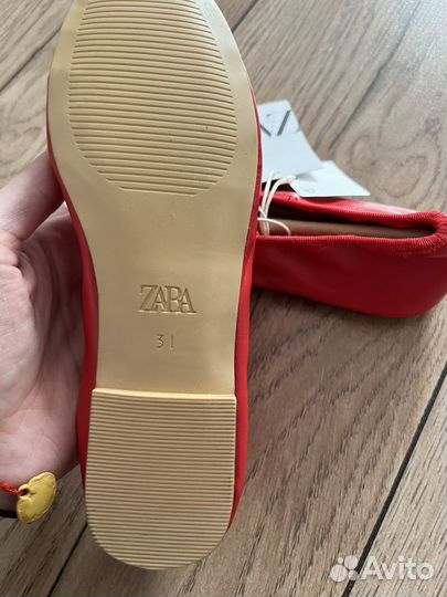 Балетки zara для девочки