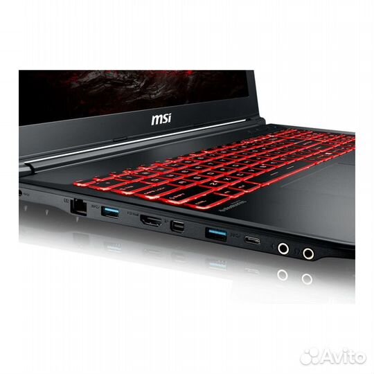 MSI 15.6 i5-7300HQ 4яд4пот GTX1050 8Gb SSD120 1Tb