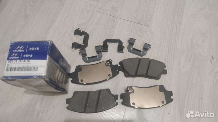 Тормозные колодки на hyundai-kia