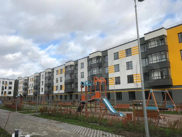 1-к. квартира, 34,1 м², 4/4 эт.