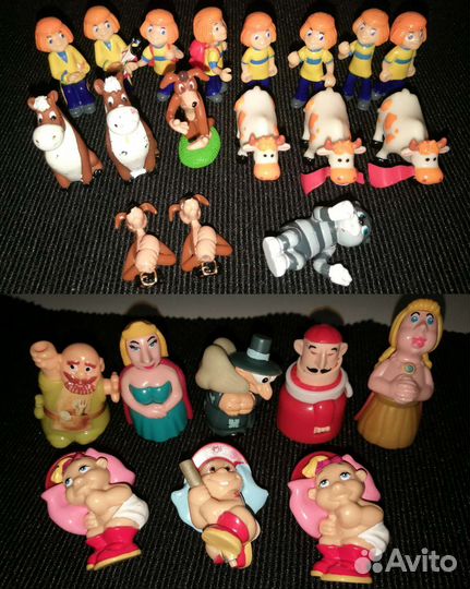 Игрушки Ландрин из киндеров