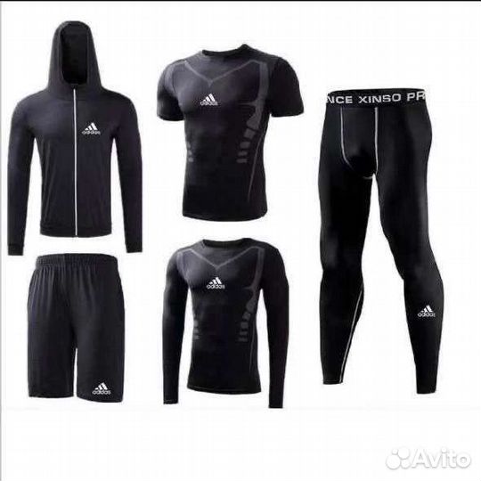 Рашгард мужской комплект 5 в 1