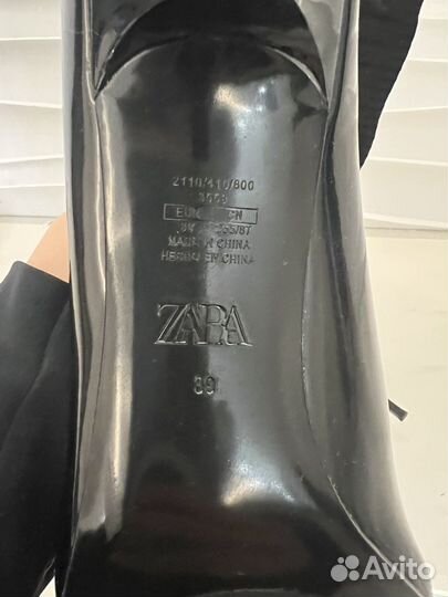 Zara ботинки новые 39
