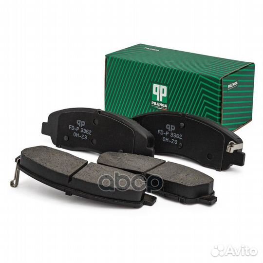 Колодки тормозные дисковые задние FDP3362 pilenga