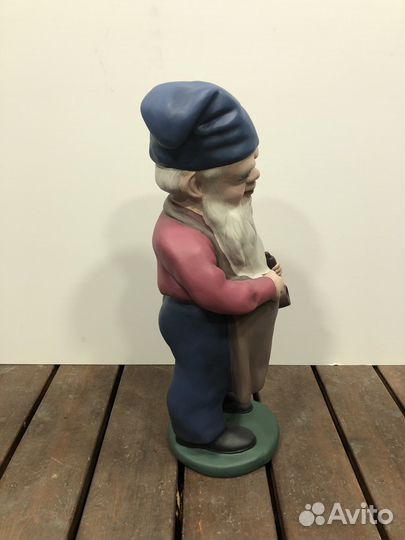 Статуэтка гипсовая, гипс гном СССР 1930е г Кунгур