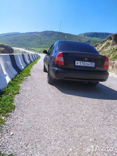 Капот на hyundai accent