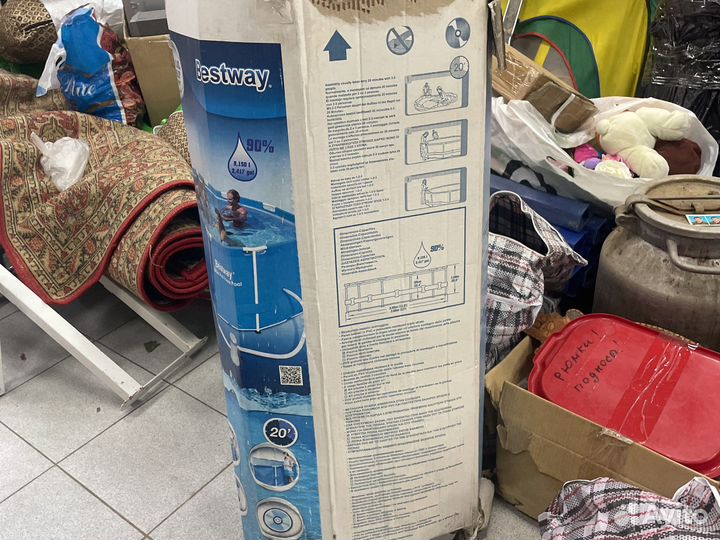 Каркасный бассейн бу