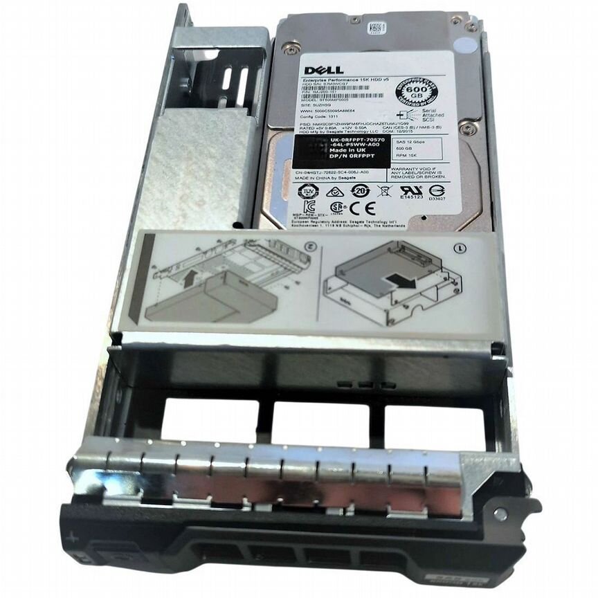 [0RFPPT] Жесткий Диск Dell 600gb Sas 3,5" Hdd 0rfppt