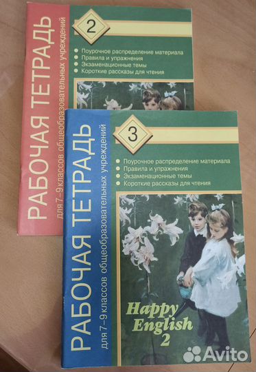 Английский язык рабочая тетрадь 2шт К И.Кауфман
