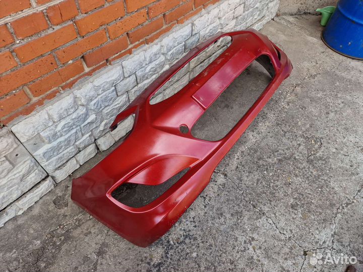 Бампер на hyundai solaris