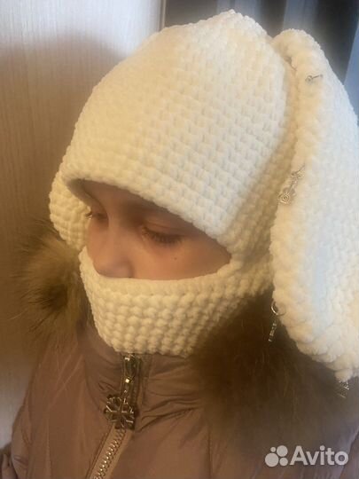 Балаклава вязаная крючком