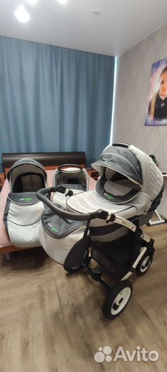 Коляска verdi pepe eco xs 3в1