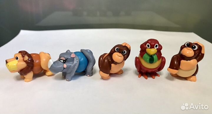 Киндеры 90-х (вращающиеся животные)