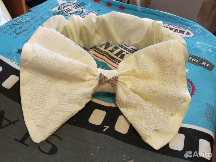 Бант на выписку из роддома