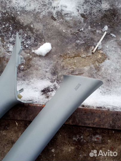 Citroen c4 aircross накладки передних стоек