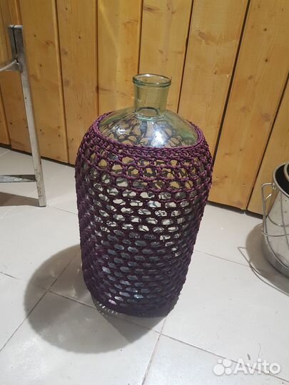 Бутыль стекло 5-10-20л. в оплетке