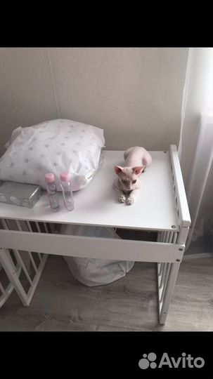 Кроватка трансформер с маятником круглая, овальная