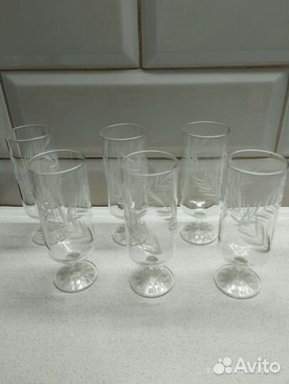 Подарочный набор рюмок Светлана мал.Вишера. СССР