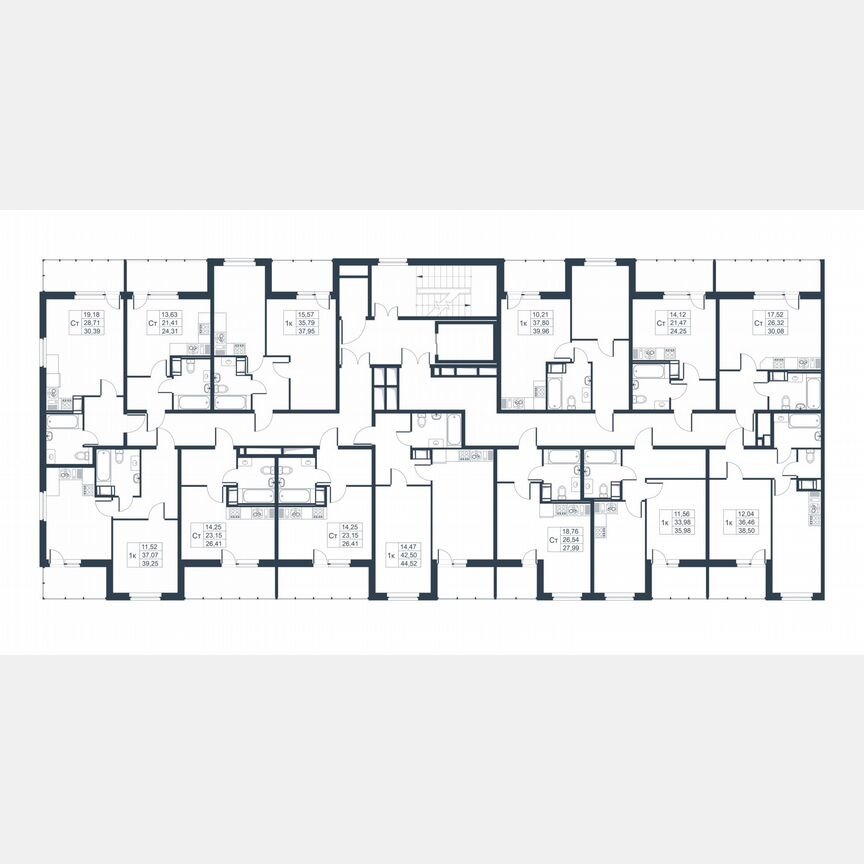1-к. квартира, 37,5 м², 9/9 эт.