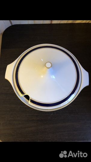 Кастрюля- супница фарфоровая