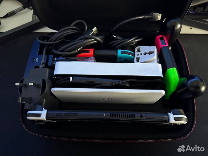 Nintendo Switch Oled 512gb прошитая + аксессуары