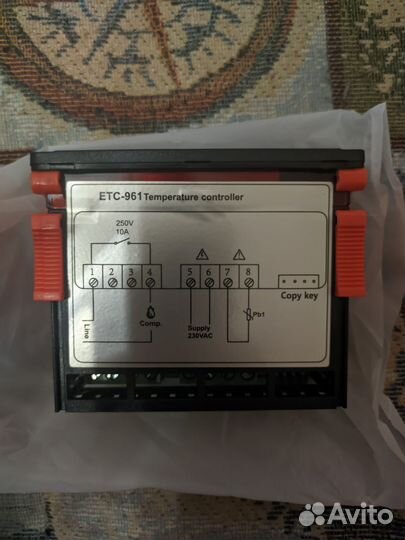 Блок управления (контроллер) ETC-961 (1 датчик)