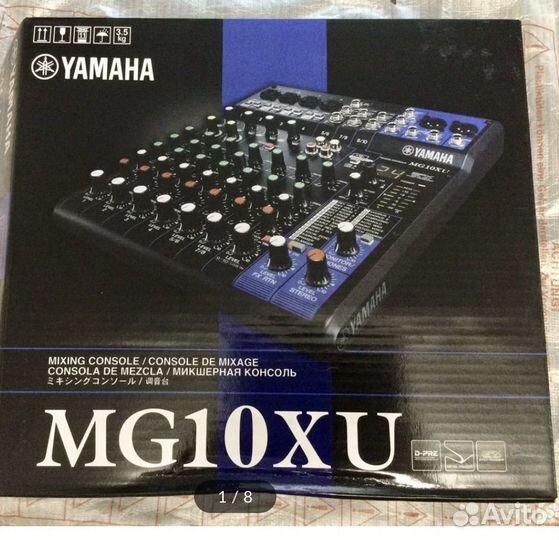 Микшерный пульт yamaxa mg10xu
