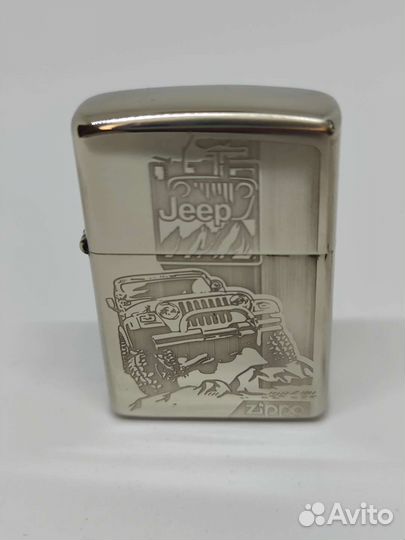 Зажигалка zippo armor jeep sterling