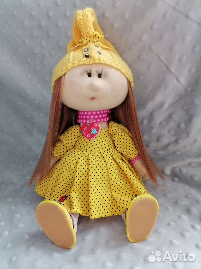 Интерьерная кукла ручной работы