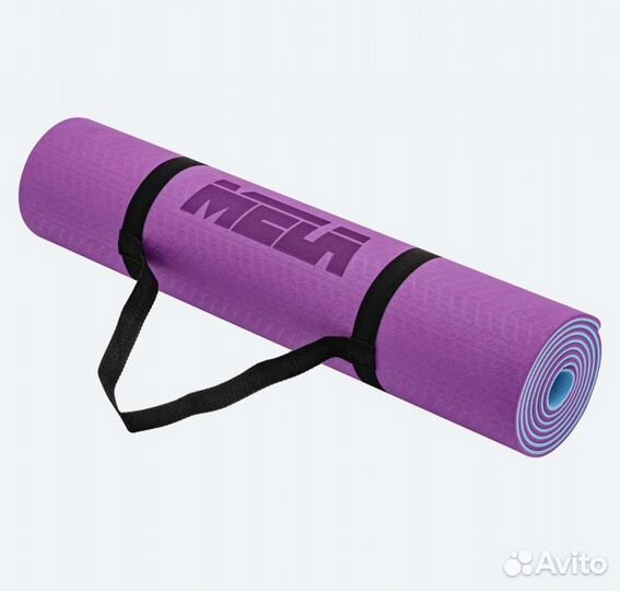Коврик для йоги и фитнеса mela