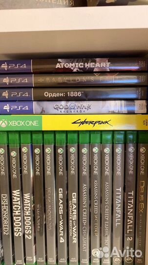 Игры ps4 xbox one