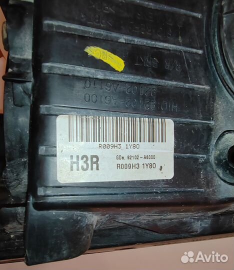 Фары Hyundai i30 II GD 3door 2012 пр/лев