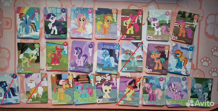 Карточки My little pony