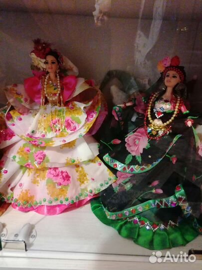 Кукла ручной работы с одеждой