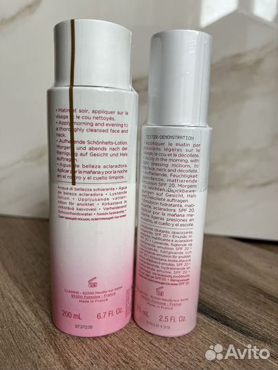 Clarins осветляющий уход оригинал