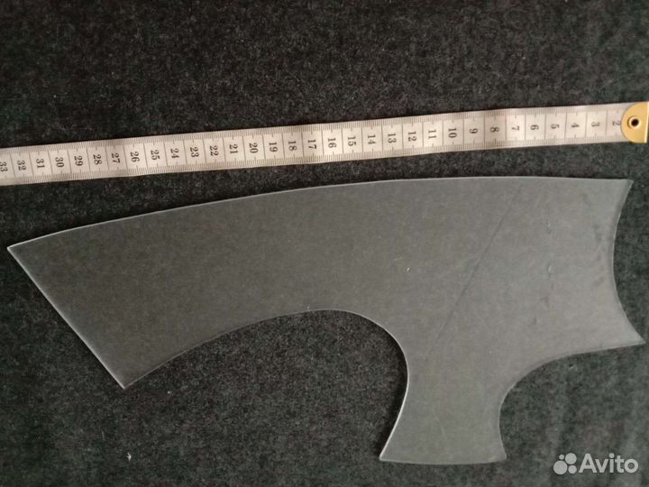 Комплект лекал из 7 шт