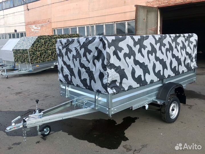 Прицеп 3,0х1,5х1.0 c подрамником на рессоре Газель