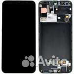 Дисплей для Samsung Galaxy A30s Черный - (In-Cell)