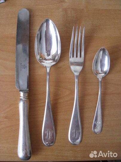 Столовое серебро Бр. Грачёвых
