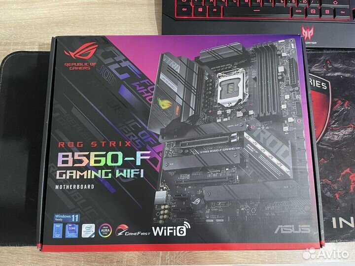 Комплект Материнская плата i9 11900k 32 gb b560 r