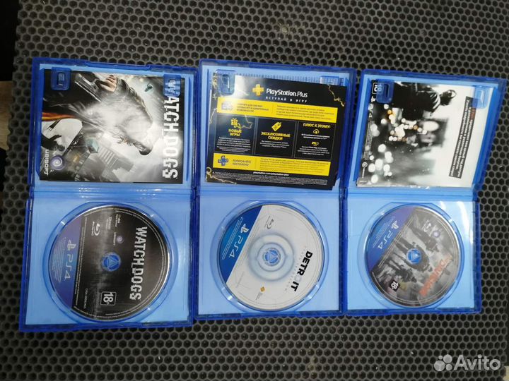 Игровые диски PS4