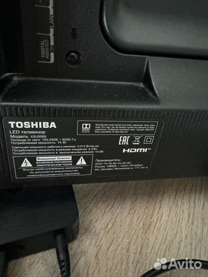 Продам телевизор на запчасти
