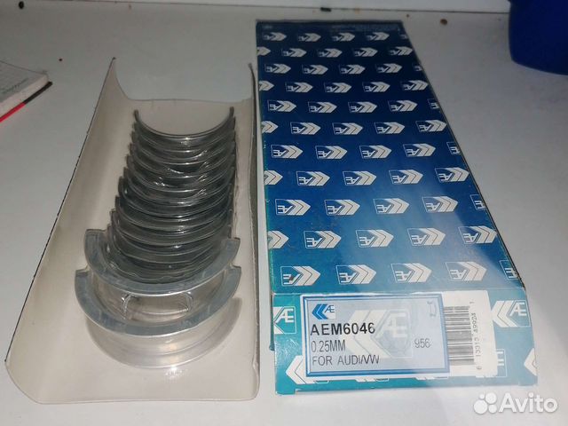 Вкладыши коренные Ауди 100