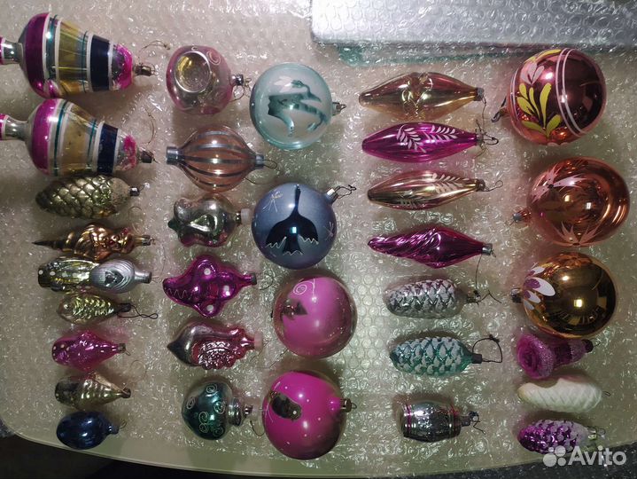 Елочные игрушки СССР