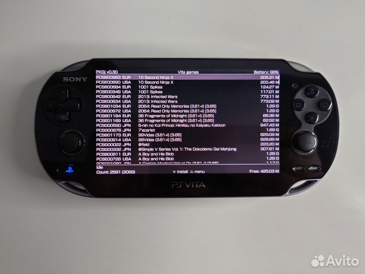 Sony playstation Vita fat