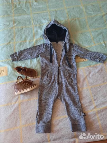 Вещи пакетом на мальчика 74-80 см zara hm
