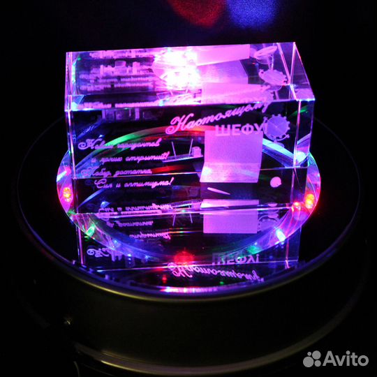 Светящаяся светодиодная подставка ZB100