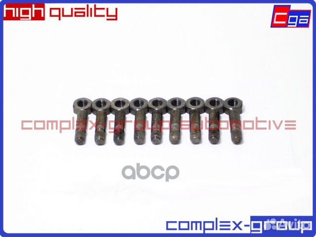 Комплект шпилек (9шт) и гаек (9шт) L33E13146 L3