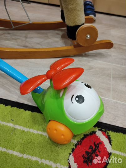 Каталка вертолетик